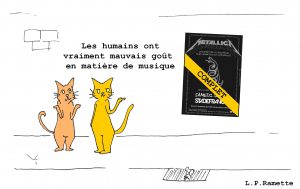 Les chats préfèrent la musique de chat (L. P. Ramette)